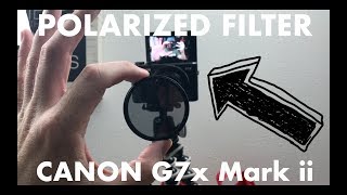 HOW TO Install a 52mm Filter on Canon G7x Mark ii [upl. by Ettesil94]