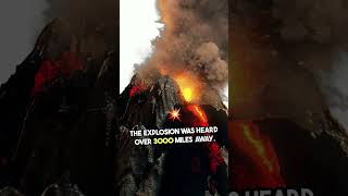 The Loudest Sound Ever Recorded Krakatoas 1883 Eruption 🌋 [upl. by Laynad]