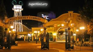 Walt Disney Studios Park Nighttime Entrance Loop [upl. by Pesvoh]