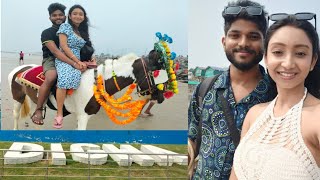 Digha Vlog  দীঘা গিয়ে কি কি করলাম  Guwahati to Digha tour guide [upl. by Ansell]