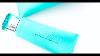 Clearista Retexturizing Gel Instructions [upl. by Einnoc]