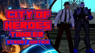 City of HeroesTankerStreet JusticeInvulnerabilityLow Level Game Play [upl. by Larina792]