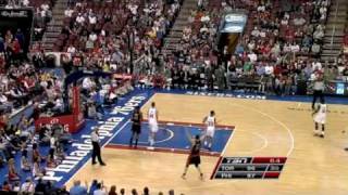 Andrea Bargnani hits a half court 3 pointer jumper shot as time expires vs Philadelphia 76ers [upl. by Retha]