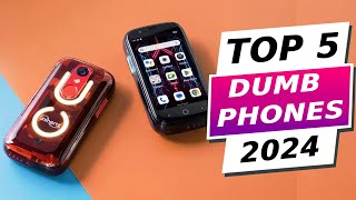 Top 5 Best Dumb Phones 2024 watch this before you buy [upl. by Aihsar700]