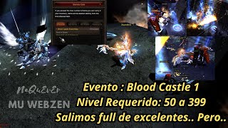 Mu Online Web Zen Evento Blood Castle 1 [upl. by Hut275]