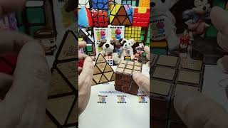 Cubo Holztresor de madera 3x3 y Pyraminx deluxe de maderashorts [upl. by Leff956]