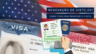 Como renovar o VISTO AMERICANO [upl. by Ahsrop946]