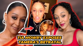 Tia Mowry EXPOSES Tameras Betrayal SHOCKING👀 [upl. by Conlee149]