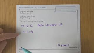 GCSE Money calculations  problem solving Jun22 Edexcel FP1 [upl. by Ylrehs]