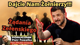 Zełenski Sobie Nie Radzi Wzywa NATO Do Udziału w Wojnie Potrzebuje Żołnierzy [upl. by Krasner]