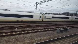 how bullet train speed up 350kmh Fuxing CR400BF [upl. by Melak915]