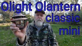 Olight olantern classic mini review [upl. by Enymsaj]