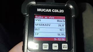 Teste do Scanner Mucar CDL 20  link para compra na descrição [upl. by Iderf685]