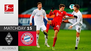 5 Goal Thriller  Borussia Mgladbach  FC Bayern München  32  All Goals  Matchday 15 [upl. by Skerl]