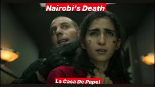 Money Heist  Nairobi’s Death Scene  Season 4  Movie Clip  Gandia Killed Nairobi  La Casa De Pap [upl. by Ohcamac230]