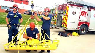 Tensioned Rope Rescue Systems  Modified SkateBlock [upl. by Otto31]