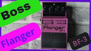 Boss BF 3 Flanger [upl. by Ylil522]