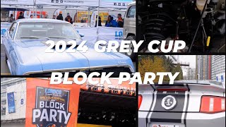 2024 Grey Cup Festival Block Party Recap [upl. by Deck]