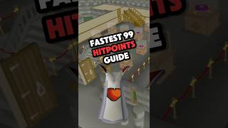 OSRS Fastest Hitpoints HP Leveling Guide osrs oldschoolrunescape runescape [upl. by Hanala]