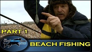 Beach fishing tips for beginners Part 1 The Totally Awesome Fishing Show [upl. by Yrahk]