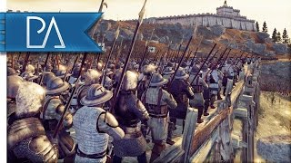 GLORIOUS TEUTONIC SIEGE BATTLE  Medieval Kingdoms Total War 1212AD Gameplay [upl. by Apilef148]