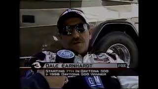 Dale Earnhardt 2001 Daytona 500 Pre Race Last Ever Interview [upl. by Savanna]