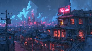 Lofi hip hop beats Retro Japanese Town 🌆 1980s and 90s nostalgia Ambience ✨ Lofi Rain Playlist [upl. by Vtarj]