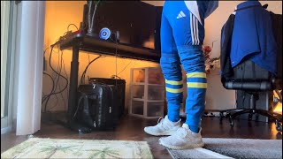 Thigh High Football Socks amp Adidas Pants [upl. by Borras]