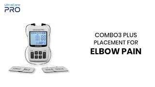 Elbow Pain Relief Combo3 Plus Electrode Placement Guide for IFTIF EMS TENS RUSS Therapy [upl. by Rossy902]