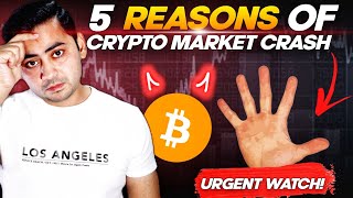 Why Crypto Market is Crashing Crypto Holder Sell Now Latest Cryptocurrency News  Bitcoin analysis [upl. by Sandstrom]