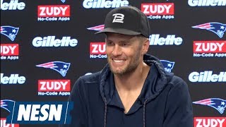 Tom Brady Patriots vs Lions Week 3 Friday Press Conference [upl. by Lean]