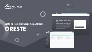 Source Code Aplikasi Sistem Pendukung Keputusan SPK Metode ORESTE [upl. by Leonard798]