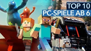 Top 10 PCSpiele ab 6 Jahren  Die besten PCSpiele für Kinder [upl. by Halyhs593]