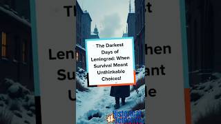 The Siege of Leningrad When Survival Meant Facing the Unthinkable fact history [upl. by Arhoz]