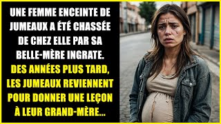 Une femme enceinte de jumeaux a été chassée de chez elle par sa bellemère ingrate [upl. by Sivek]