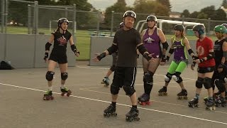 Roller Derby  Try Outs [upl. by Anauqat]