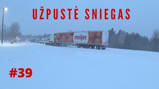 Vėl Užpustė Sniegas Žiemos Stichijos Amerika Kelyje 39 [upl. by Wei814]