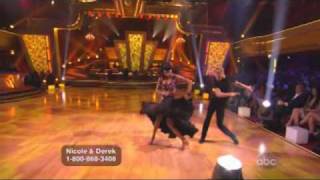 Nicole Scherzinger amp Derek Hough  Dancing With The Stars  Paso Doble Week 8 [upl. by Baras]