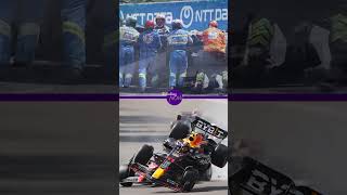 Hamilton Verstappen crash in Hungary F1 Grand Prix [upl. by Betta991]