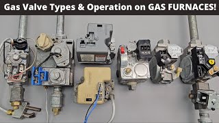 Gas Valve Types and Operation on GAS FURNACES [upl. by Angid]