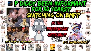 BREAKING P DIDDY BEEN INFORMANT FOR 30 YEARS [upl. by Kajdan]