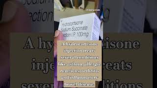 Hydrocortisone sodium succinate  injection uses shorts short facts nicu [upl. by Yrrad]