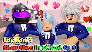 💖 HANDSOME Boy Wears Helmet WONT Show FACE in School Ep 9 👉 Roblox School Love Story [upl. by Anatolio668]