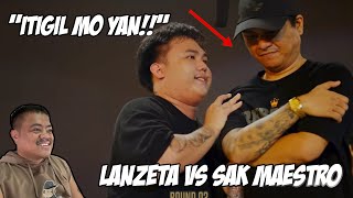 SAK MAESTRO vs LANZETA  Reaction Video  Tito Shernan LUMABAS YUNG NANAY NI LANZ [upl. by Anahtor38]