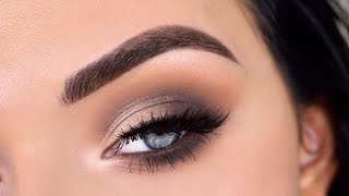 EASY Everyday Smokey Eye Makeup Tutorial  ABH Modern Renaissance Palette [upl. by Shimberg]