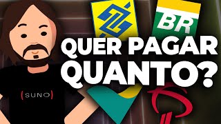 BBAS3 PETR4 e VALE3  Empresas SUPER descontadas na bolsa [upl. by Hubsher48]