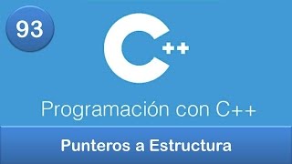 93 Programación en C  Punteros  Punteros a Estructura [upl. by Villada514]