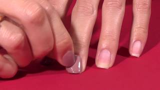 TUTO  Dépose et pose de vernis semipermanent sur base peel off Peggy Sage [upl. by Atikat751]