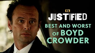 The Best and Worst of Boyd Crowder Walton Goggins  Justified  FX [upl. by Cory662]