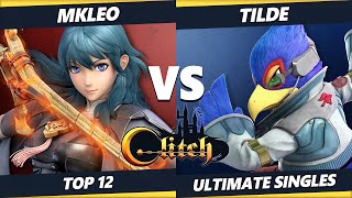 Glitch Konami Code Top 12  MkLeo Byleth Vs Tilde Falco Smash Ultimate Tournament [upl. by Nnairak]